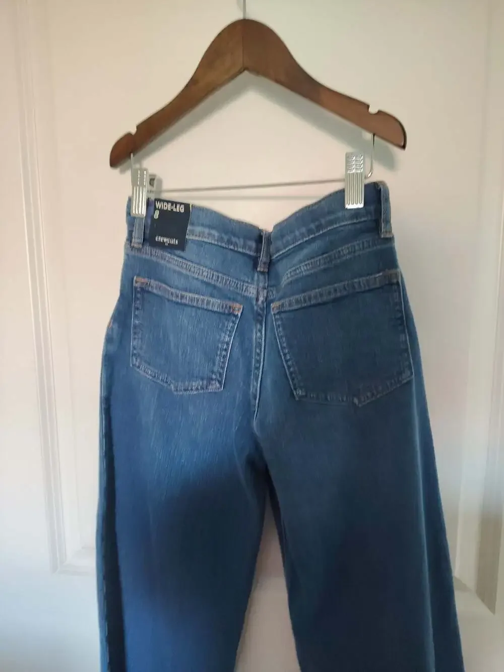 Crewcuts by J.Crew Wide-Leg Girls' Denim Jeans sz 8 NWT
